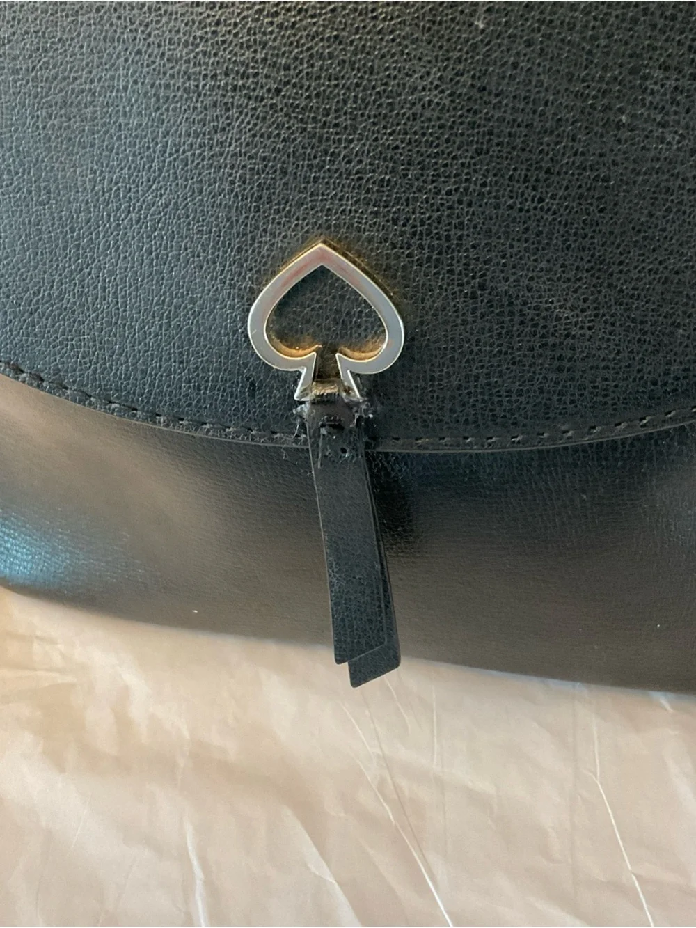 Kate Spade New York Adel Black Medium Backpack with Top Handle